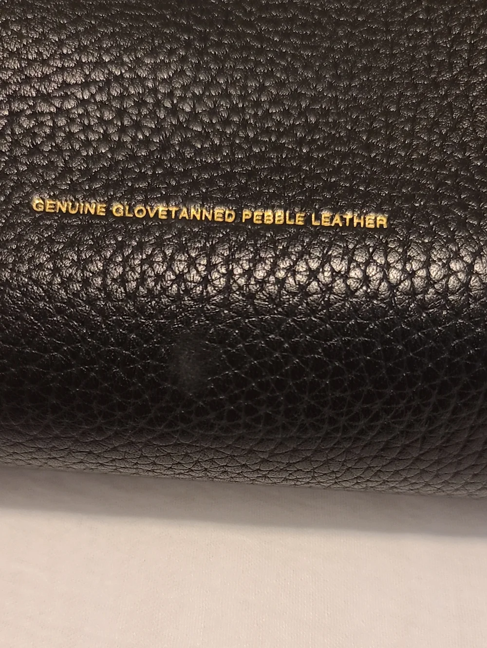 Coach Pebbled Leather Bucket Bag